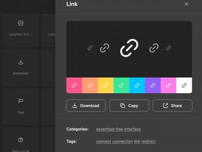 免费商用！Iconic 打包了超多高质量的线性图标直接下载