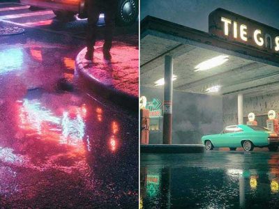 20个8K地面水渍贴图黑白通道贴图水坑贴图水洼贴图