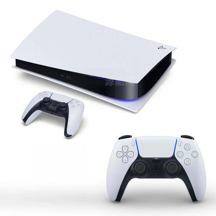 PS5模型电子产品模型SONY PS5模型索尼PS4游戏机模型手游戏机模型PlayStation 5-源酷C4D模型