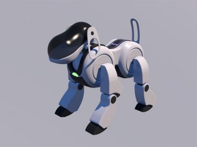 机器狗模型源酷网-C4D模型