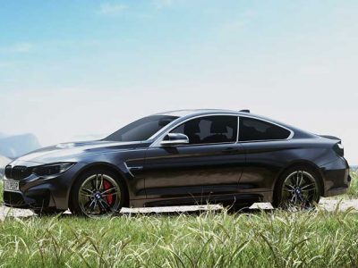 C4D工程 宝马汽车渲染C4D工程文件 宝马汽车模型