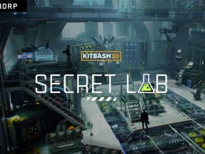 科幻模型秘密实验室器械工具模型含纹理贴图Kitbash3D-Props Secret Labs