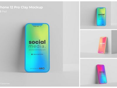 逼真细腻的iPhone 12 Pro APP UI样机PSD素材_源酷网