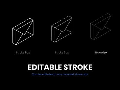 2000+独特风格线性等距图标素材包合集-源酷网