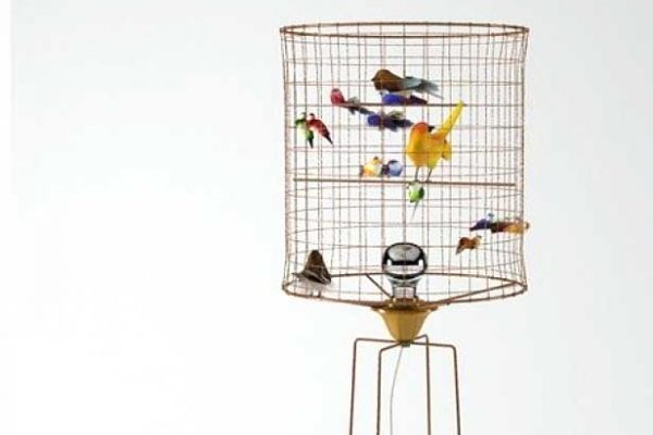 C4D鸟笼模型金丝雀3D模型免费下载