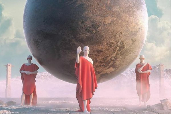 30个不同姿势布料披肩僧人3D模型包