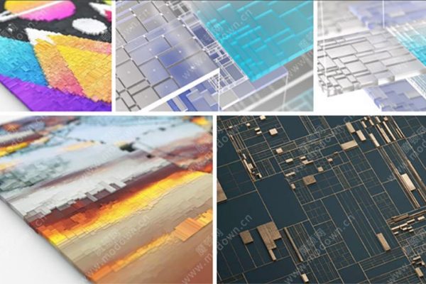 C4D插件-中文汉化版程序细分拓扑循环动画碎片分裂插件 PolyDivider v1.07 支持R20-R25