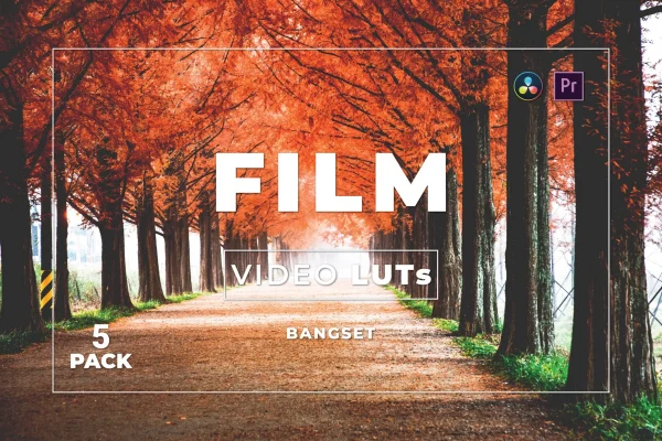 专业电影级滤镜视频调色LUT预设包v5