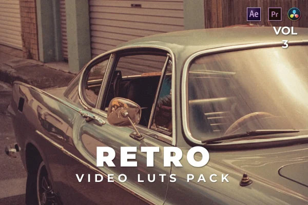 复古色调视频剪辑分级调色LUT预设包下载