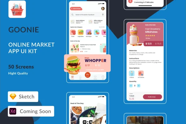 网上商店App应用程序iOS UI Kit