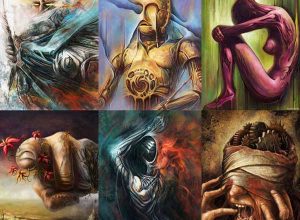 给大家分享360个好用的游戏原画PS笔刷合辑打包下载(abr格式)