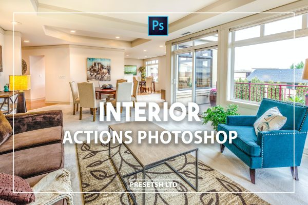 室内摄影照片后期处理PS动作预设下载