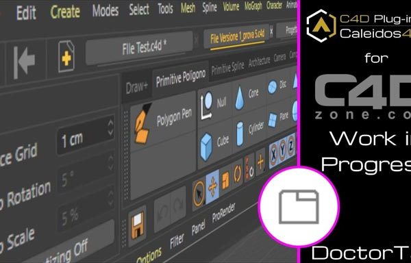 C4D窗口多开插件多窗口插件下载C4DZone Doctor Tab v2.0 For C4D R18-R25