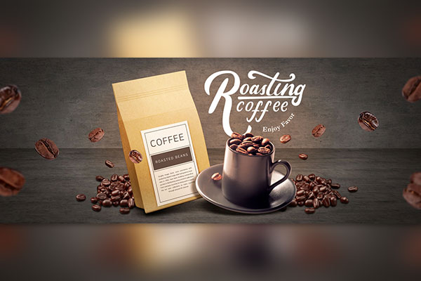 咖啡豆电商海报Banner设计素材下载
