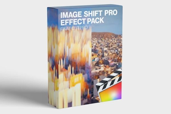 FCPX插件-图像毛刺扭曲效果预设 支持M1 Image Shift Pro Effect