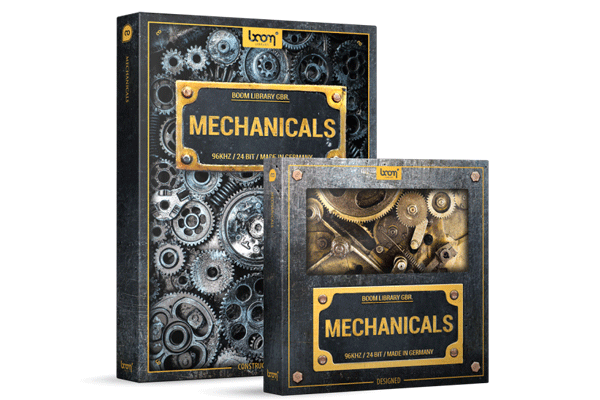 音效素材-2000个各种发条装置金属齿轮机械音效素材合集