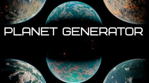 Blender插件-宇宙星球行星模型生成工具Planet Generator 1.0