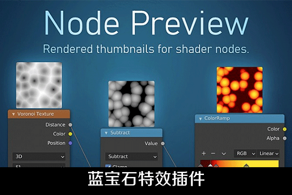 Blender插件-节点缩略图可视化预览Node Preview V1.8