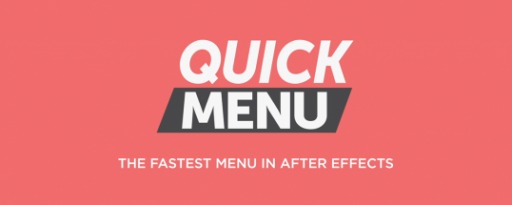 AE脚本-快速检索查找特效预设工具Quick Menu v3.0.1