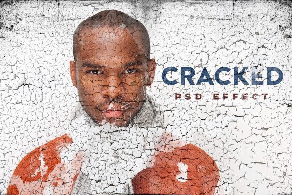 裂纹绘制纹理照片后期处理PSD图层样式下载