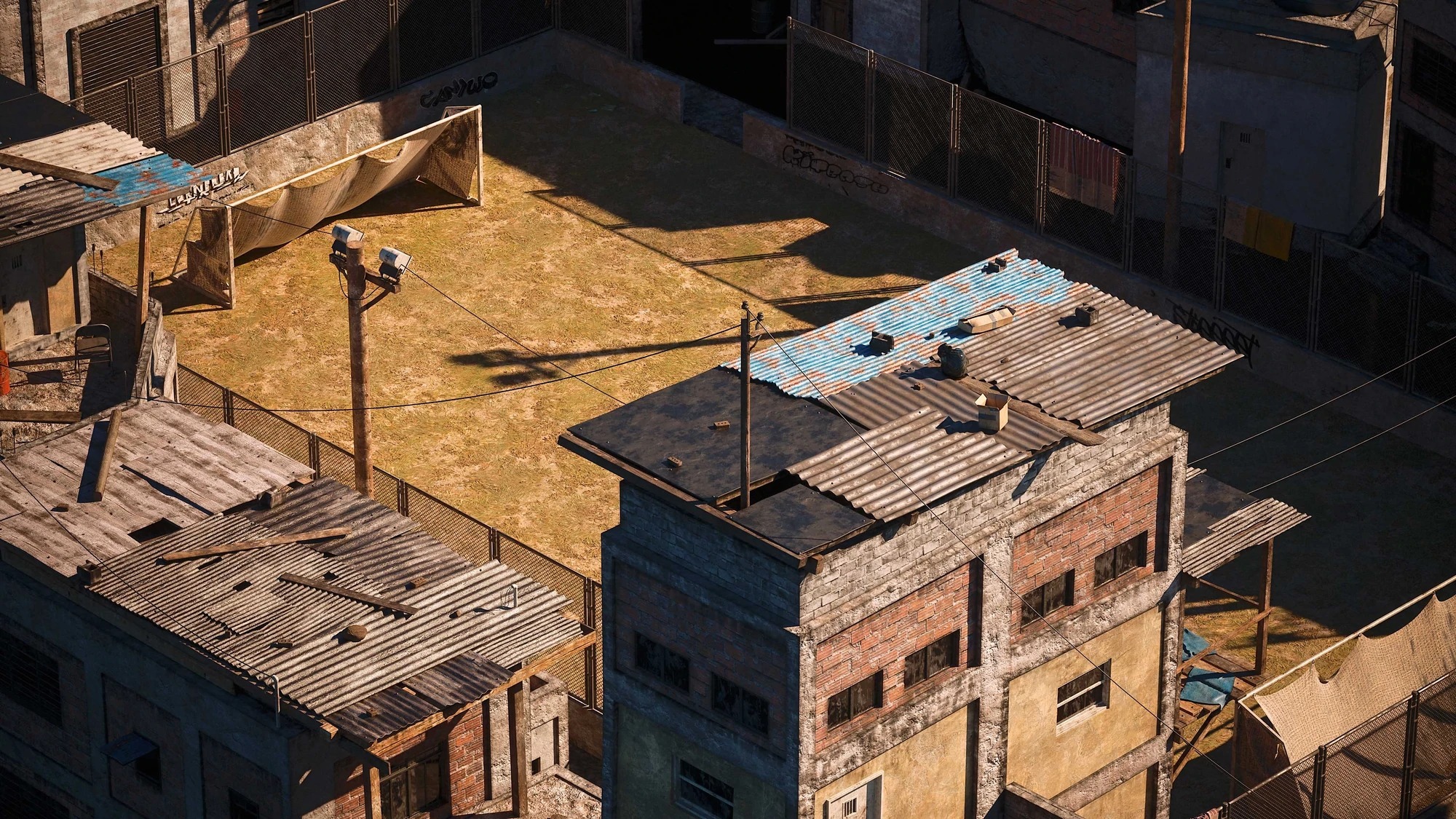 三维场景贫民窟建筑3D模型下载Kitbash3d-Favelas