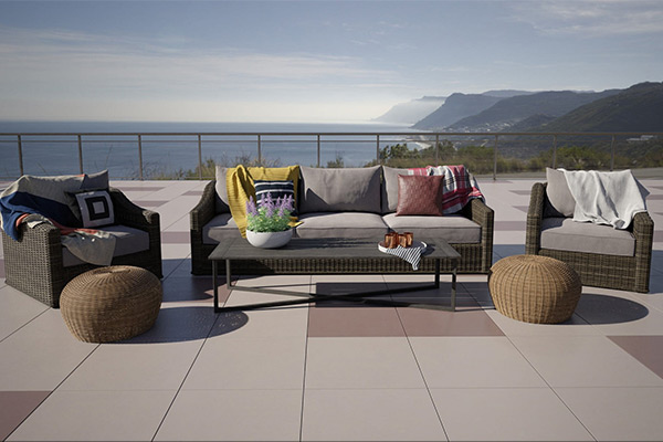 C4D模型-沙发模型沙发椅模型户外家具套装3D模型下载