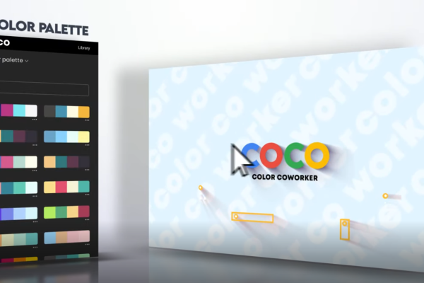 AE脚本-高级调色板配色表应用工具+使用教程Coco Color CoWorker 1.2.0
