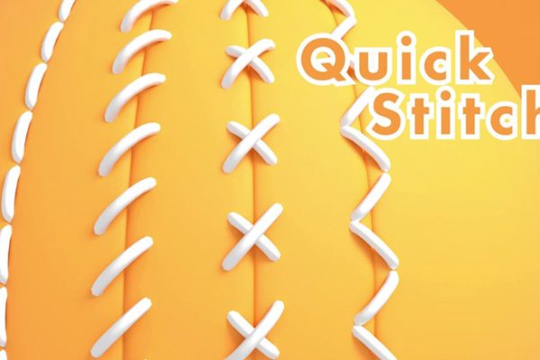 C4D插件-快速缝针线插件鞋子缝合线效果插件 中文版 Quick Stitch plugin 支持R18-R21