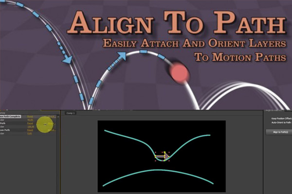 AE脚本-图层对齐运动路径脚本Align to Path V1.7.1 Win/Mac
