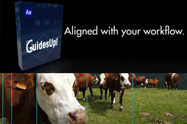 AE脚本-磁性3D等距地图黄金比例网格参考线分割生成工具+使用教程GuidesUp V2.2.3