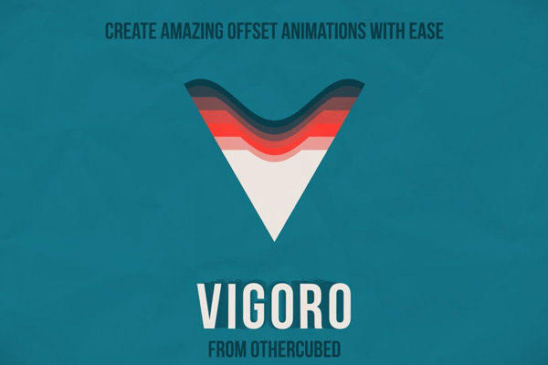 AE脚本图形延迟偏移MG动画制作工具+使用教程Vigoro v1.06