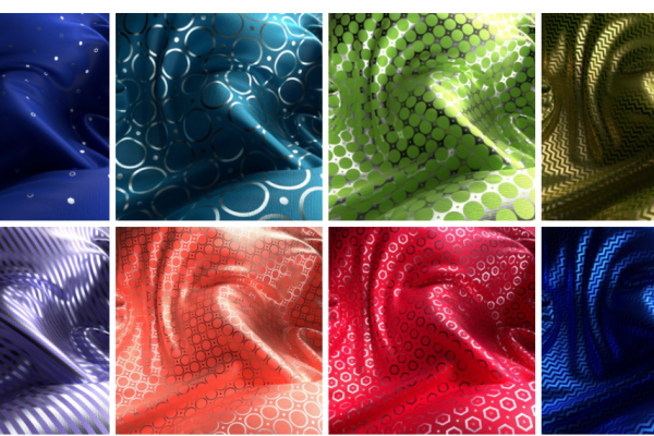 19个丝绸绸缎布料Redshift材质球C4D丝绸布料材质