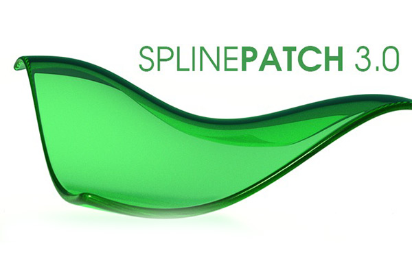 C4D插件-中文汉化C4D样条线生成曲面插件SplinePatch V3.04.0 For Cinema 4D R25-R26