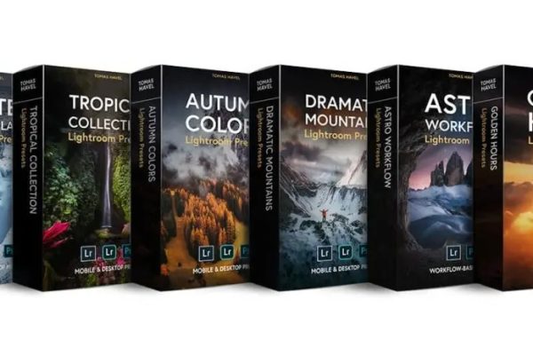 PS/LR预设-360种专业风景户外旅行生活人物摄影照片处理后期调色预设