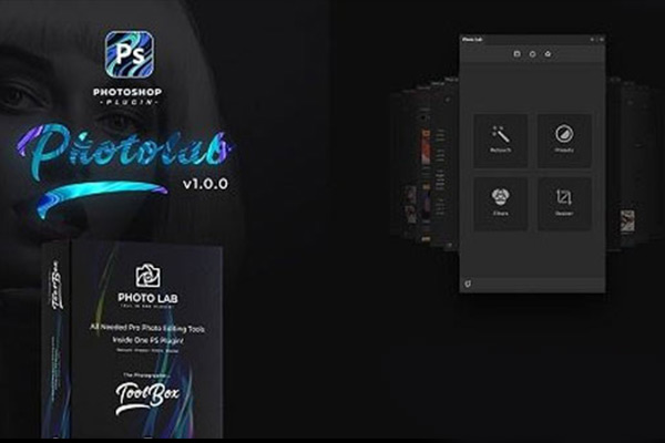 PS插件-高级人脸磨皮照片修图调色滤镜插件工具Photo Lab – Advanced Photo Tools Photoshop Plugin