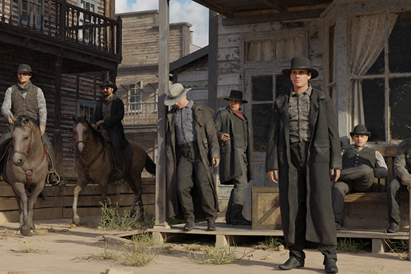 狂野西部系列人群角色模型西部牛仔模型人物3D模型Wild West Collection : Crowd characters