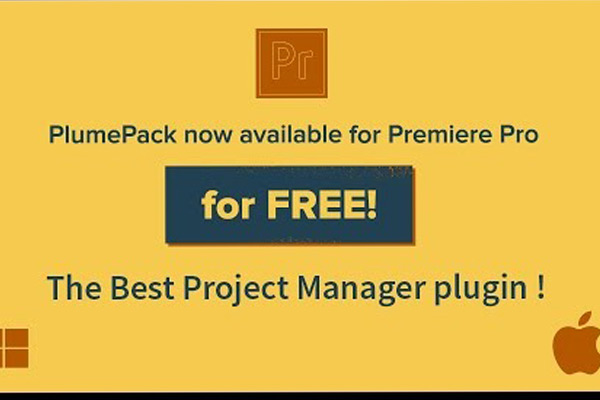 PR脚本-PR项目打包视频媒体修剪存档整理脚本PlumePack v1.4.4 Win/Mac