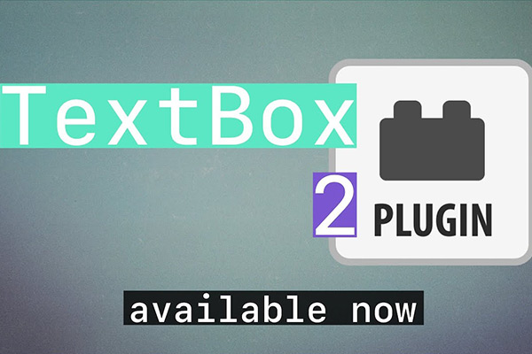 AE插件-方框底栏文字动画特效插件中文汉化版+使用教程TextBox 2 v1.2.4 Win/Mac