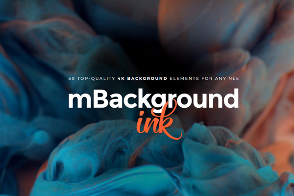 4K视频素材-50个彩色水墨粒子烟雾溶解流体背景特效动画视频素材