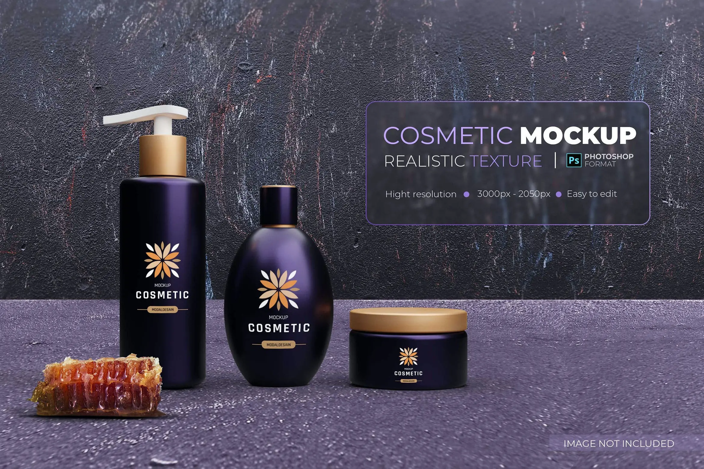豪华化妆品套装包装设计样机素材 Realistic Mockup – Luxury Packaging Cosmetic