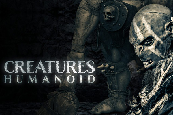 音效素材-7772种黑暗恐怖怪兽外星生物嘶吼咆哮无损电影音效Creatures Humanoid