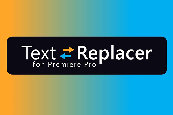 PR插件-Str字幕创建Mogrt模板文字批量替换插件Text Replacer for Premiere Pro