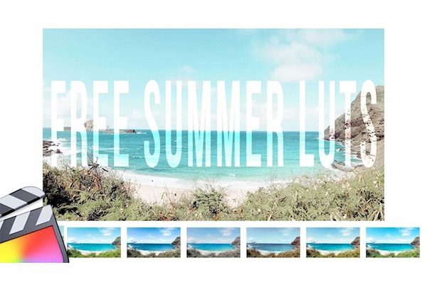 LUTS调色预设-7种夏季旅行旅拍海滩视频调色滤镜预设 Summer Lut