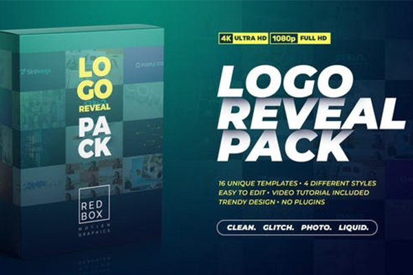 AE模板-企业标志LOGO片头展示动画模板Logo Reveal Pack