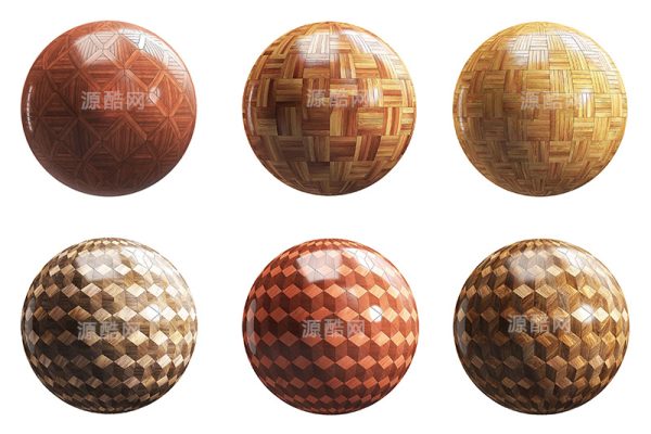 3D贴图-100组高品质PBR无缝木纹贴图木制地板贴图合集