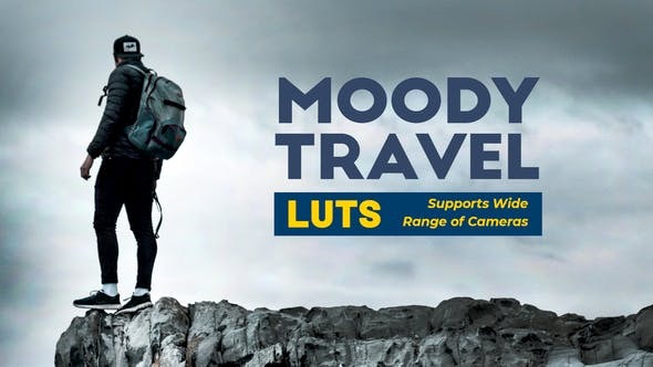 LUTS调色预设-30种旅行旅拍VLOG户外LUTs调色预设 Moody Travel LUTs