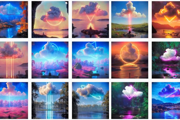 VDB体积云-100组高品质云朵VDB体积云第一套VDB CLOUDS PACK 1附带中文字幕教程