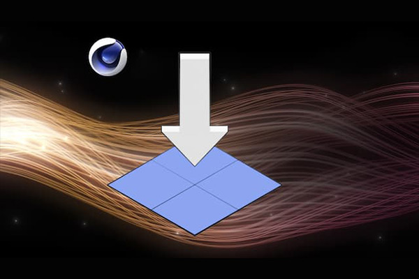 C4D插件-C4D地面吸附对齐插件Snap To Floor 1.5 for Cinema 4D R15-R26 Win/Mac