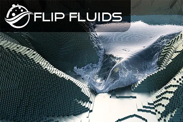 Blender插件-水流液体模拟插件 FLIP Fluids v1.4.0 For Blender 2.79+