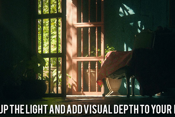 Blender插件-三维场景逼真光线投影纹理贴图插件 Gobos Light Textures